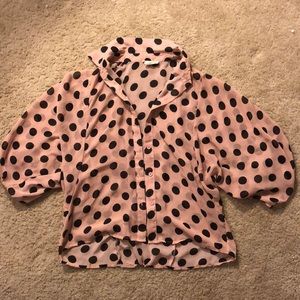 Polka dot shirt